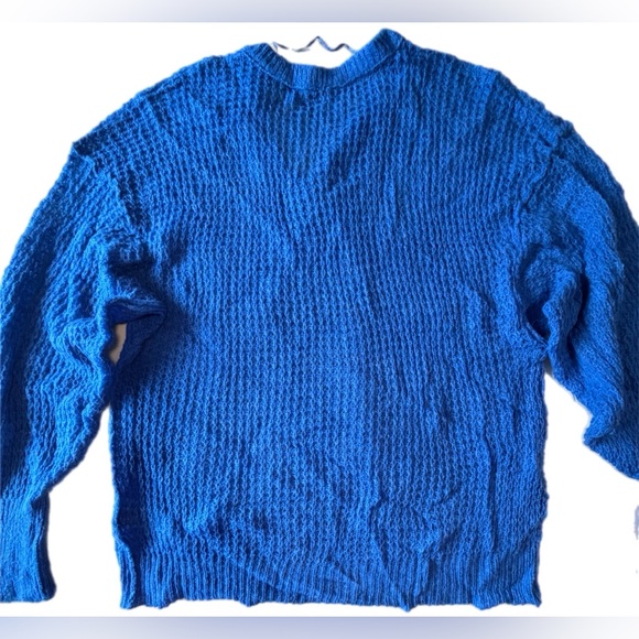 Free People Lulu Oversize V-Neck Sweater Size large - Picture 11 of 14